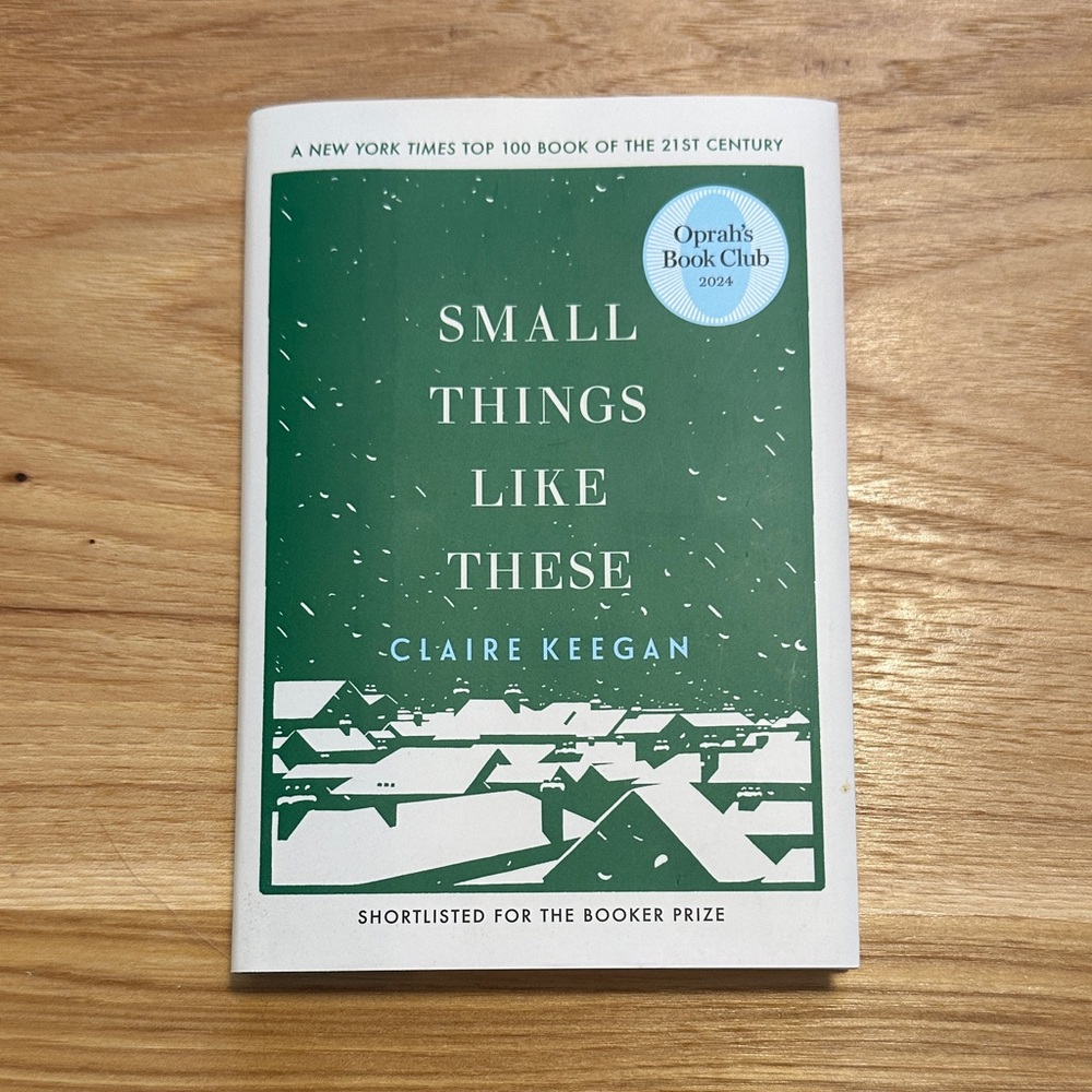 Small Things Like These Book